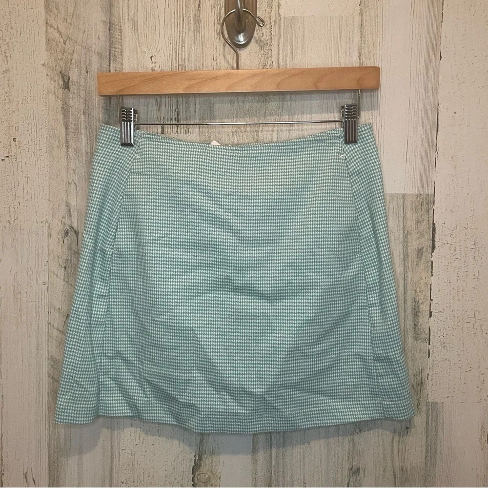 Urban‎ Outfitters Houndstooth Mini-Skirt size S NWT
